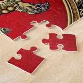 Puzzle [100] Hokusai - Shoki montant le lion de Shishi (Côté)