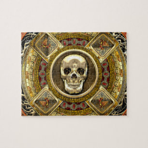 Puzzle [100] Mictlantecuhtli - Dieu aztèque de la mort