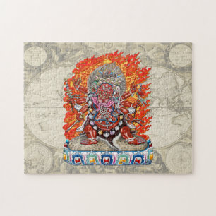 Puzzle [100] Thangka tibétaine - Die furieuse Hayagriva