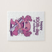 Puzzle 100ème jour d'invitation à l'école (Horizontal)