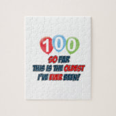 Puzzle 100th conception an d'anniversaire (Vertical)
