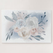 Puzzle 1014 pièces| fleurs d'aquarelle (Horizontal)