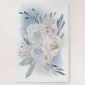 Puzzle 1014 pièces| fleurs d'aquarelle (Vertical)