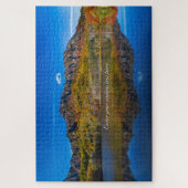 Puzzle [1014] Togakushi Mountains – Autumn Reflections (Vertical)