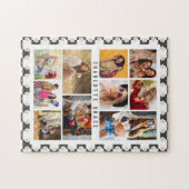 Puzzle 10 Photo Moderne Super Fleur marguerite Nom élégan (Horizontal)