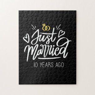 Puzzle 10e anniversaire du Mariage