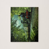 Puzzle 110 pièces amusantes Train 5-7 ans (Vertical)