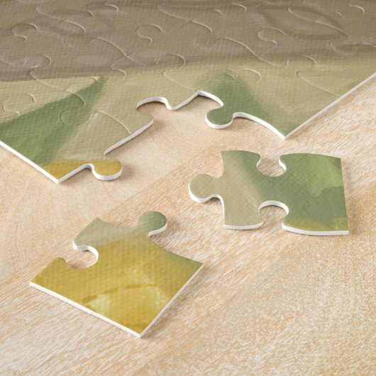 Puzzle 1149 Chat sur surface composée (Côté)