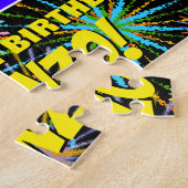 Puzzle 11e anniversaire : Feu d'artifice festif amusant e (Côté)