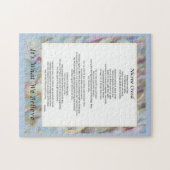 Puzzle 11x14" 252 Piece Nicene Creed Christian Prayer (Horizontal)