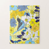 Puzzle 11x14 Bluebird pour les aveugles de couleur (Vertical)