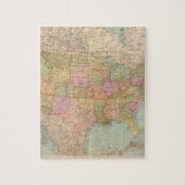 Puzzle 12728 États-Unis (Vertical)