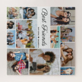 Puzzle 12 Photo Collage Meilleurs Amis Pour Toujours (Horizontal)