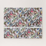 Puzzle 12 Photo Collage Moderne Disposition Diamant Noir<br><div class="desc">Utilisez les photos recadrées pour obtenir les meilleurs résultats ! Téléchargez des photos de carré à partir de votre téléphone ou même Instagram pour faire un look personnalisé frappant pour votre maison. Vous pouvez utiliser des photos d'amis ou d'animaux de compagnie et ensuite adapter votre propre décor en changeant de...</div>