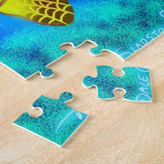 Puzzle 12a de tortue de mer (Côté)