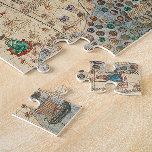 Puzzle 131-0058260/1 atlas catalan : Petit groupe de (Côté)