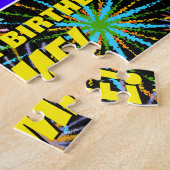 Puzzle 14e anniversaire : Feu d'artifice festif amusant e (Côté)