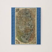 Puzzle 1565 Ferando Berteli (Fernando Bertelli) Carte du  (Vertical)