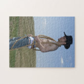 Puzzle 15876-RA Sexy Cowboy (Horizontal)