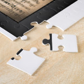 Puzzle 15 Instruments de musique ~ Partition Arrière - pl (Côté)