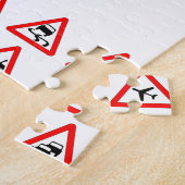 Puzzle 15 Signes de trafic triangulaire (Côté)