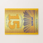 Puzzle 15 Year | AA 12 Step Anniversary Personalized (Horizontal)