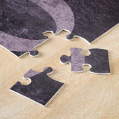 Puzzle 16 ans | Aquarelle rose et Faux Parties scintillan (Côté)