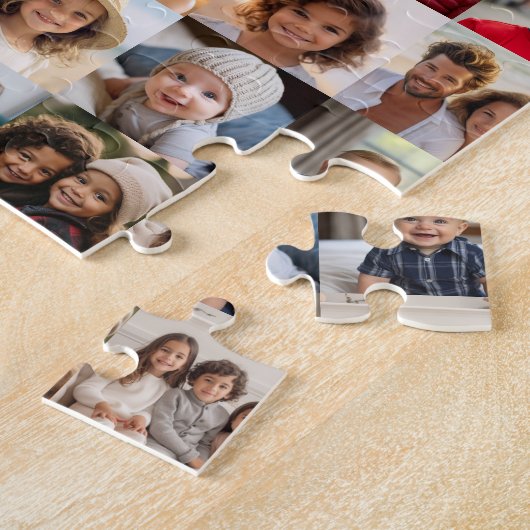 Puzzle 16 Collage photo - niveau difficile (Côté)