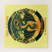 Puzzle 16 janvier - Appréciez la journée du dragon (Horizontal)