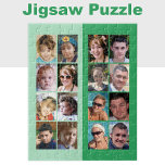 Puzzle 16 photo collage clair et vert foncé<br><div class="desc">Combinez vos souvenirs préférés avec ce puzzle personnalisé de 16 photos ! Parfait pour les soirées de jeux en famille, ce puzzle personnalisé met en valeur vos clichés préférés dans une impression dynamique et de haute qualité. Que ce soit des moments de vacances, des masques ou des moments marquants, chaque...</div>