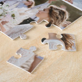 Puzzle 16-Photo Collage Mariage/Anniversaire 520 pièce (Côté)