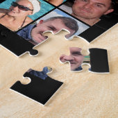 Puzzle 16 photo collage noir et blanc (Côté)