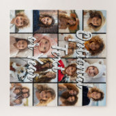 Puzzle 16 Script de Collage de Photos Texte (Horizontal)