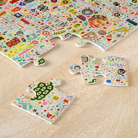 Puzzle, 16 x 20 inch, 520 stuks legpuzzel (Zijkant)