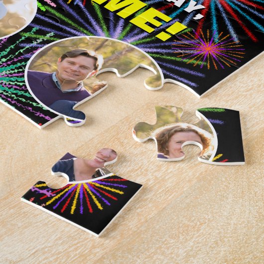 Puzzle 16e anniversaire : Arc en ciel amusant #, Nom pers (Côté)