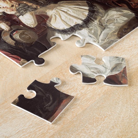 Puzzle 1753-93) finales de Marie-Antoinette (adieu vers (Côté)