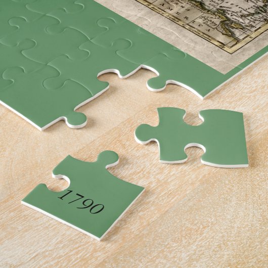 Puzzle 1790 Map of The West Indies by Dilly and Robinson (Côté)