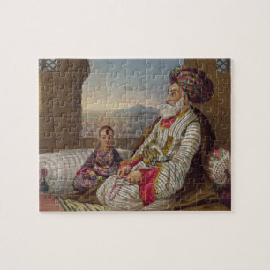 Puzzle 1793-1863) rois de Dost Mahommed (de Caubul et de