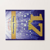 Puzzle 17 ans de récupération Anniversaire Bold Numéros (Horizontal)