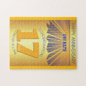 Puzzle 17 Year | AA 12 Step Anniversary Personalized (Horizontal)
