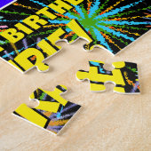 Puzzle 17e anniversaire : Feu d'artifice festif amusant e (Côté)