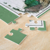 Puzzle 1856 Carte de l'État de Floride par Columbus Drew (Côté)