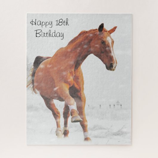 Puzzle 18e anniversaire de ma fille. (Vertical)