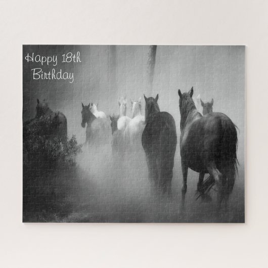 Puzzle 18e anniversaire de ma fille. (Horizontal)