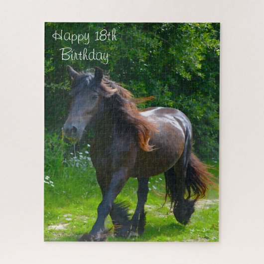 Puzzle 18e anniversaire de ma fille. (Vertical)