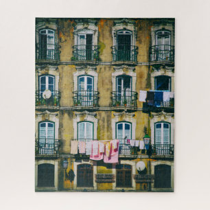 Puzzle 18ème bâtiment en ruines dans le district d'Alfama