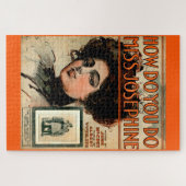 Puzzle 1909 Comment faire Mlle Josephine partition (Horizontal)