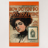 Puzzle 1909 Comment faire Mlle Josephine partition (Vertical)