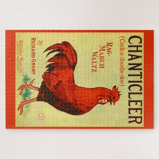 Puzzle 1910 Partition Chanticleer (Horizontal)