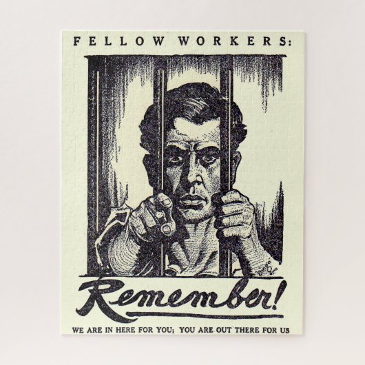 Puzzle 1917 Fellow Workers Rappelez-vous ! (Vertical)